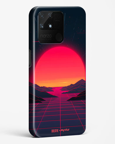 Synthwave Sunset [BREATHE] Hard Case Phone Cover (Realme)