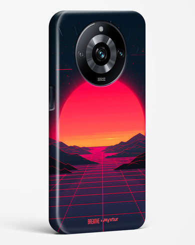 Synthwave Sunset [BREATHE] Hard Case Phone Cover (Realme)