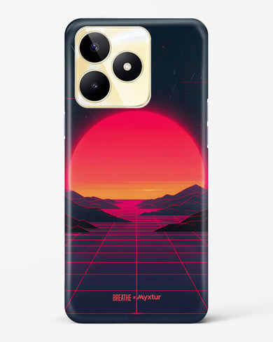 Synthwave Sunset [BREATHE] Hard Case Phone Cover (Realme)