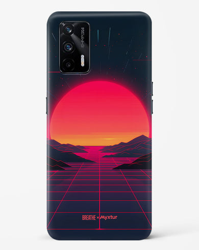 Synthwave Sunset [BREATHE] Hard Case Phone Cover (Realme)