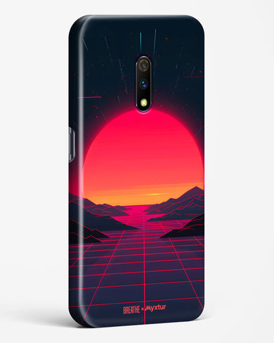 Synthwave Sunset [BREATHE] Hard Case Phone Cover (Realme)