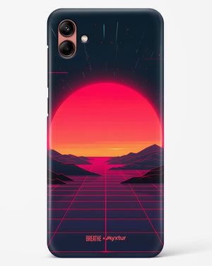 Synthwave Sunset [BREATHE] Hard Case Phone Cover (Samsung)