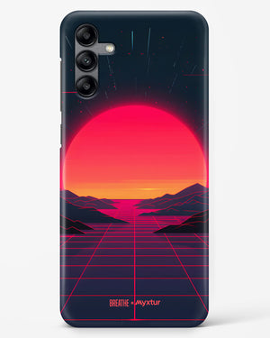 Synthwave Sunset [BREATHE] Hard Case Phone Cover (Samsung)