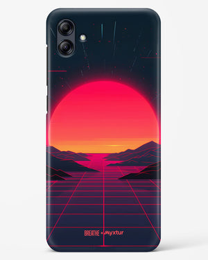 Synthwave Sunset [BREATHE] Hard Case Phone Cover (Samsung)