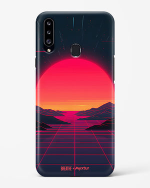 Synthwave Sunset [BREATHE] Hard Case Phone Cover (Samsung)