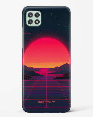 Synthwave Sunset [BREATHE] Hard Case Phone Cover (Samsung)