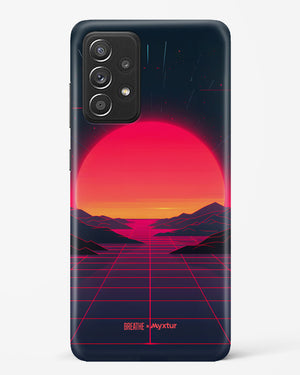 Synthwave Sunset [BREATHE] Hard Case Phone Cover (Samsung)