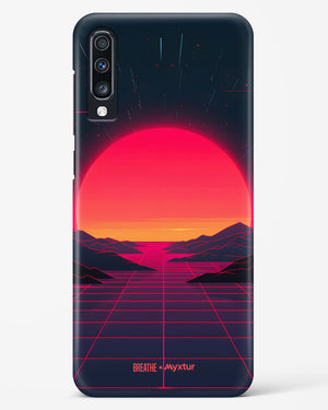 Synthwave Sunset [BREATHE] Hard Case Phone Cover (Samsung)