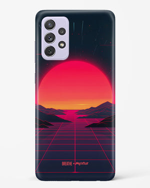 Synthwave Sunset [BREATHE] Hard Case Phone Cover (Samsung)