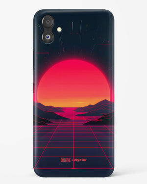 Synthwave Sunset [BREATHE] Hard Case Phone Cover (Samsung)