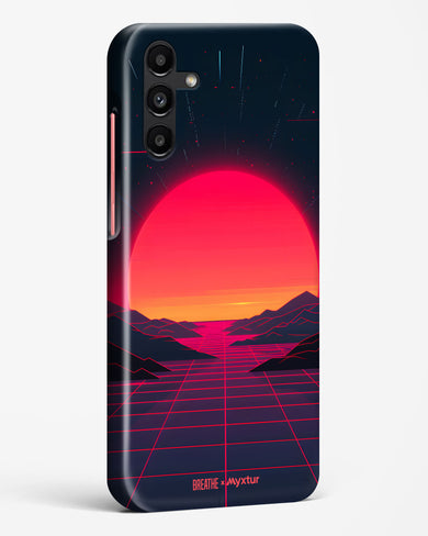 Synthwave Sunset [BREATHE] Hard Case Phone Cover (Samsung)