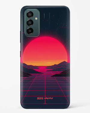 Synthwave Sunset [BREATHE] Hard Case Phone Cover (Samsung)