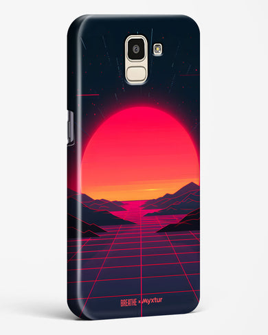 Synthwave Sunset [BREATHE] Hard Case Phone Cover (Samsung)