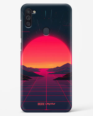 Synthwave Sunset [BREATHE] Hard Case Phone Cover (Samsung)