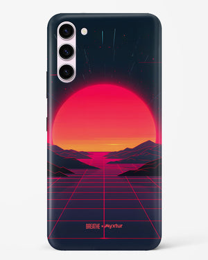 Synthwave Sunset [BREATHE] Hard Case Phone Cover (Samsung)