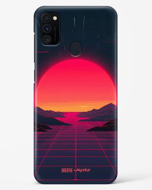 Synthwave Sunset [BREATHE] Hard Case Phone Cover (Samsung)