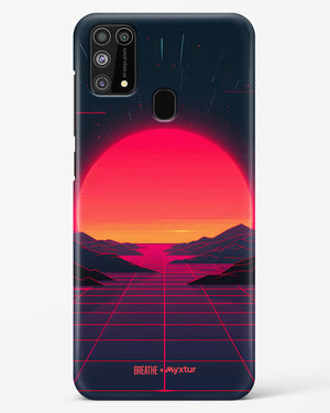 Synthwave Sunset [BREATHE] Hard Case Phone Cover (Samsung)