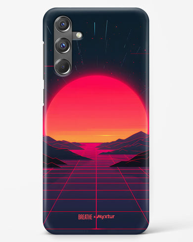 Synthwave Sunset [BREATHE] Hard Case Phone Cover (Samsung)