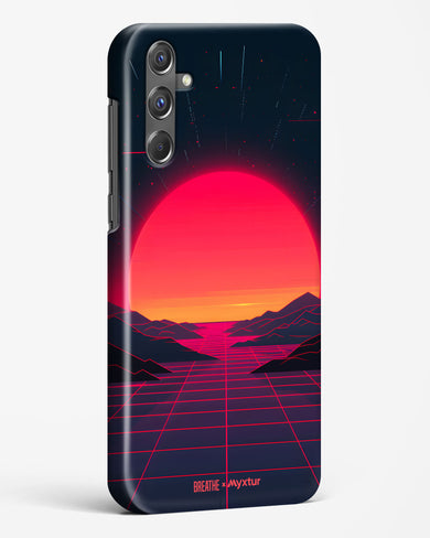 Synthwave Sunset [BREATHE] Hard Case Phone Cover (Samsung)