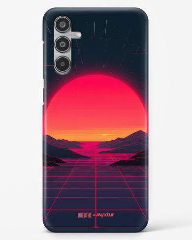 Synthwave Sunset [BREATHE] Hard Case Phone Cover (Samsung)