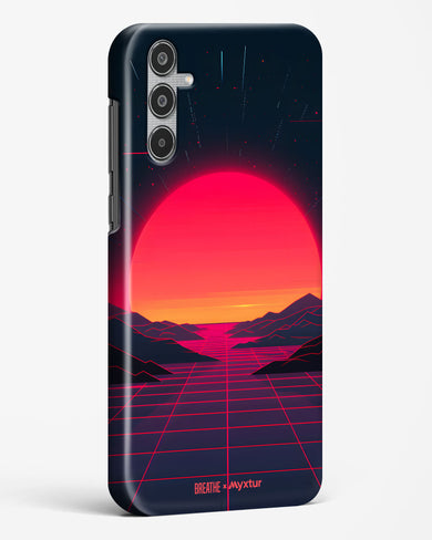 Synthwave Sunset [BREATHE] Hard Case Phone Cover (Samsung)