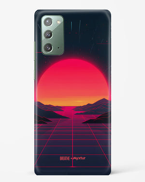 Synthwave Sunset [BREATHE] Hard Case Phone Cover (Samsung)