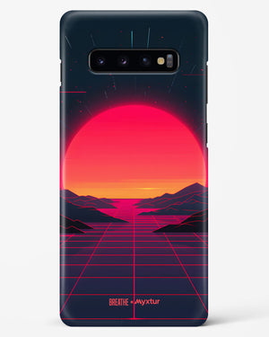 Synthwave Sunset [BREATHE] Hard Case Phone Cover (Samsung)