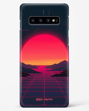 Synthwave Sunset [BREATHE] Hard Case Phone Cover (Samsung)