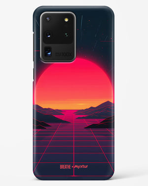 Synthwave Sunset [BREATHE] Hard Case Phone Cover (Samsung)