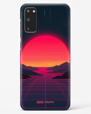 Synthwave Sunset [BREATHE] Hard Case Phone Cover (Samsung)