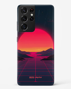 Synthwave Sunset [BREATHE] Hard Case Phone Cover (Samsung)