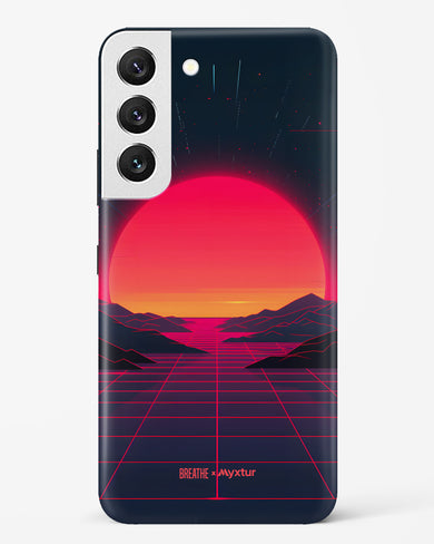 Synthwave Sunset [BREATHE] Hard Case Phone Cover (Samsung)