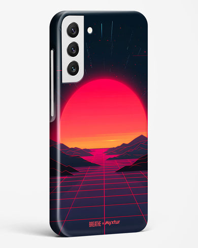 Synthwave Sunset [BREATHE] Hard Case Phone Cover (Samsung)