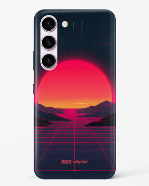 Synthwave Sunset [BREATHE] Hard Case Phone Cover (Samsung)