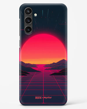 Synthwave Sunset [BREATHE] Hard Case Phone Cover (Samsung)