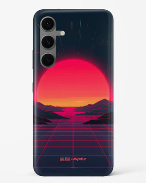 Synthwave Sunset [BREATHE] Hard Case Phone Cover (Samsung)