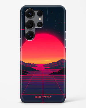 Synthwave Sunset [BREATHE] Hard Case Phone Cover (Samsung)