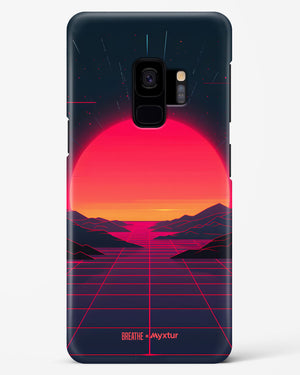 Synthwave Sunset [BREATHE] Hard Case Phone Cover (Samsung)
