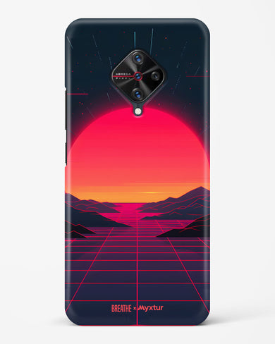 Synthwave Sunset [BREATHE] Hard Case Phone Cover (Vivo)