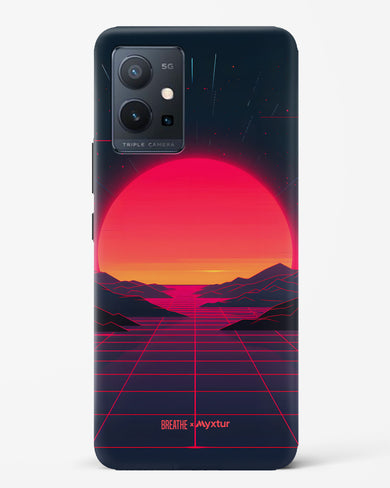 Synthwave Sunset [BREATHE] Hard Case Phone Cover (Vivo)