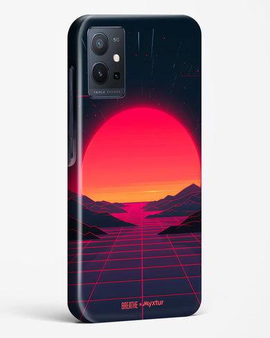 Synthwave Sunset [BREATHE] Hard Case Phone Cover (Vivo)