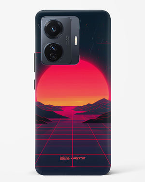 Synthwave Sunset [BREATHE] Hard Case Phone Cover (Vivo)