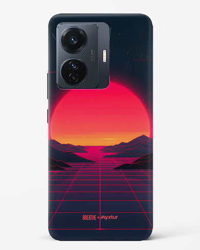 Synthwave Sunset [BREATHE] Hard Case Phone Cover (Vivo)