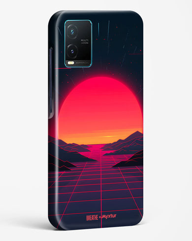 Synthwave Sunset [BREATHE] Hard Case Phone Cover (Vivo)