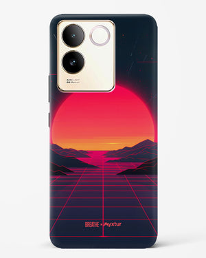 Synthwave Sunset [BREATHE] Hard Case Phone Cover (Vivo)