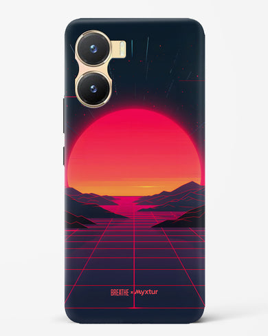 Synthwave Sunset [BREATHE] Hard Case Phone Cover (Vivo)