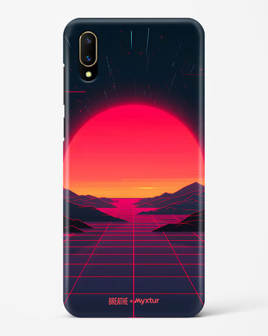 Synthwave Sunset [BREATHE] Hard Case Phone Cover (Vivo)