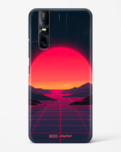 Synthwave Sunset [BREATHE] Hard Case Phone Cover (Vivo)