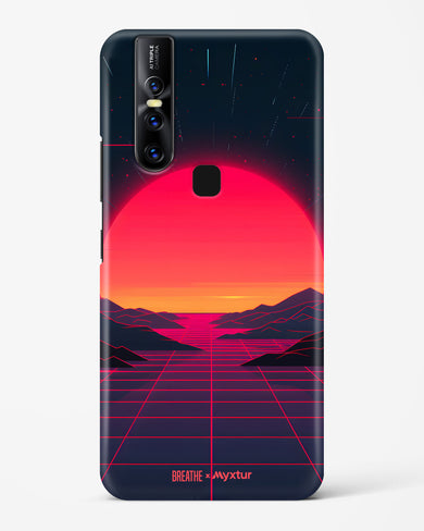 Synthwave Sunset [BREATHE] Hard Case Phone Cover (Vivo)