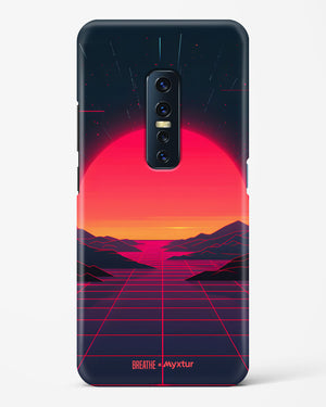 Synthwave Sunset [BREATHE] Hard Case Phone Cover (Vivo)